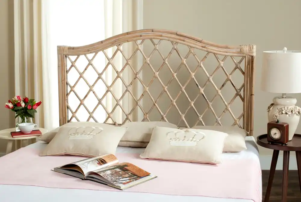 Popular Safavieh Gabrielle Headboard Full Size - White Washed