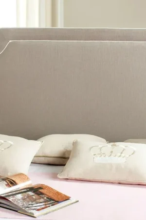 Warranty Included Safavieh Dane Queen Headboard Queen Size - Oyster Grey