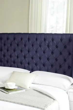 Affordable Safavieh London Headboard Full Size - Navy