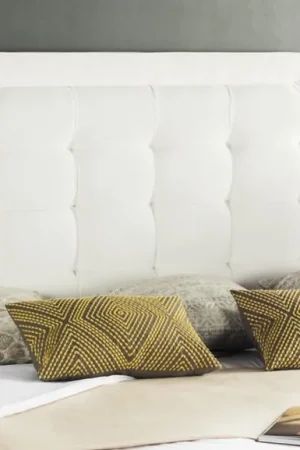 Wholesale Safavieh Sapphire Headboard Queen Size - White