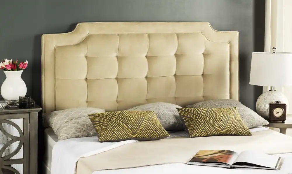 Viral Safavieh Sapphire Headboard Full Size - Pewter