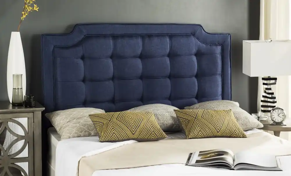 Safavieh Sapphire Headboard Queen Size - Navy In Demand