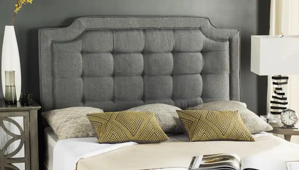 Safavieh Sapphire Headboard King Size - Grey Bulk Order