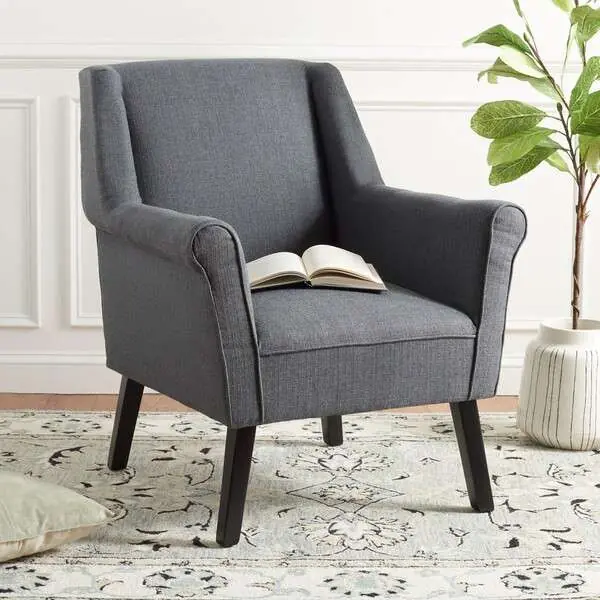 Fan Favorite Safavieh Videl Accent Chair - Dark Gray