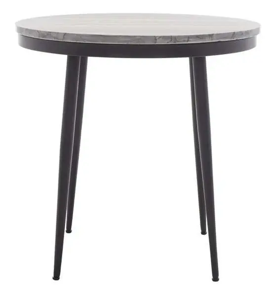 Safavieh Nylah Marble Side Table - Gray Marble Direct From Factory