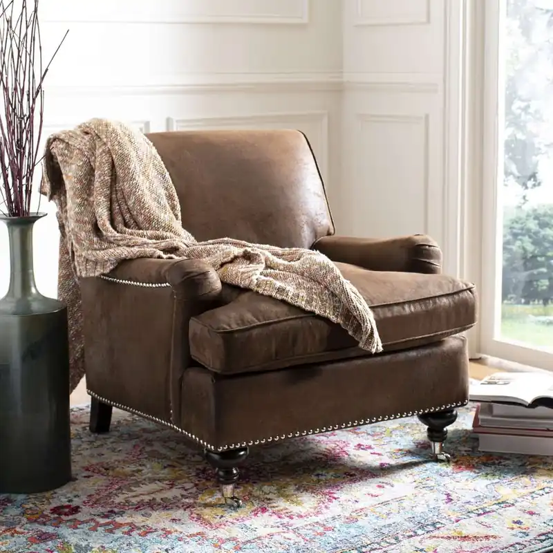 Safavieh Chloe Club Chair - Brown Get Yours