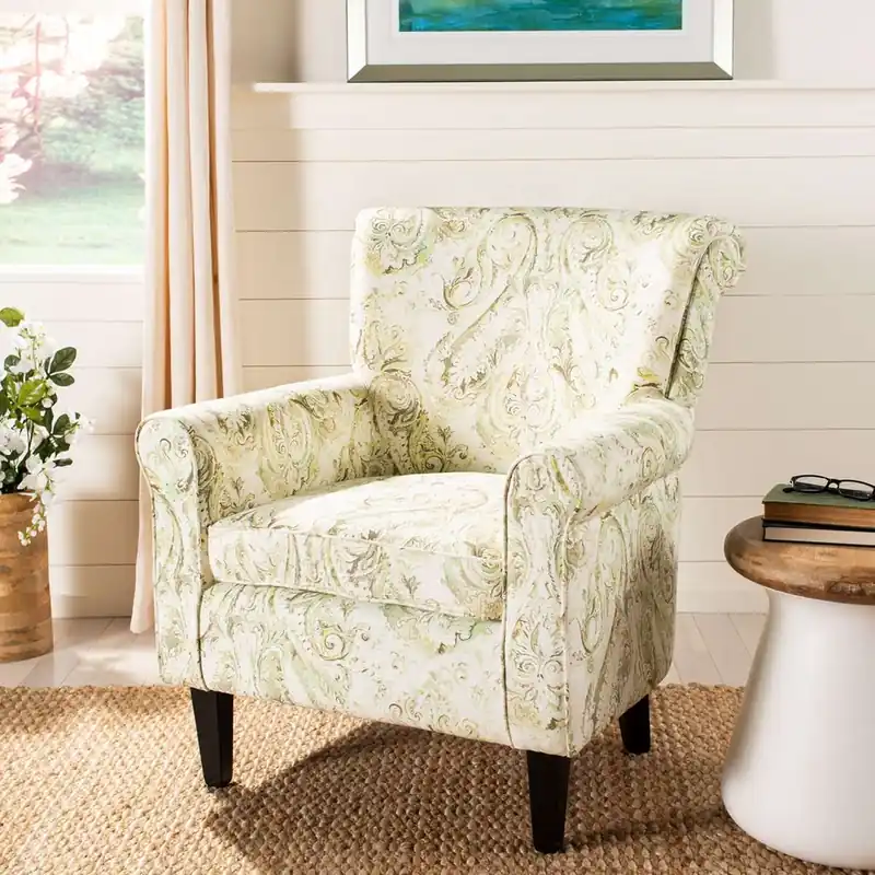 Order Now Safavieh Hazina Club Chair - Green