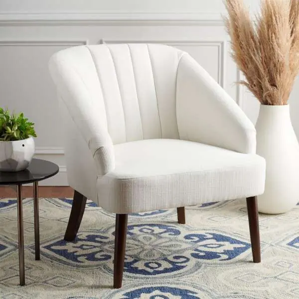 Safavieh Quenton Accent Chair - White Don’t Miss Out