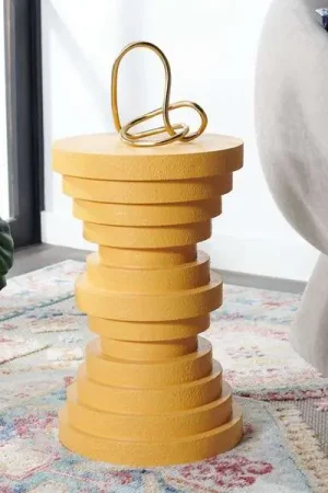 Affordable Safavieh Ali Accent Table - Yellow