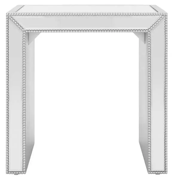 Next Day Delivery Safavieh Laken Mirrored Accent Table - Silver