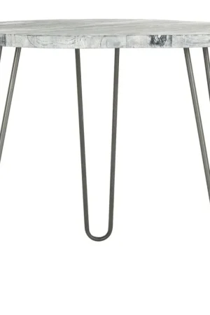 Affordable Safavieh Mindy Wood Top Dining Table - Gray