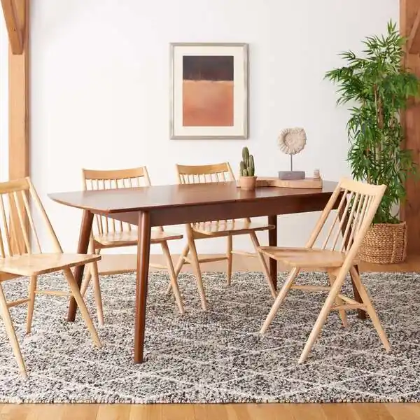 Order Now Safavieh Kay Extension Dining Table - Walnut