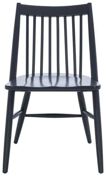 Trending Safavieh Wren 19"H Spindle Dining Chair Set Of 2 - Dark Gray