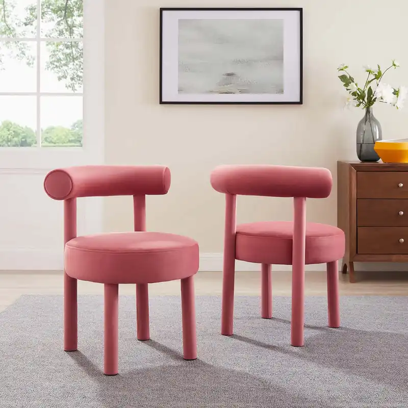 Factory Price Toulouse Performance Velvet Dining Chair - Set of 2 By Modway - EEI-67