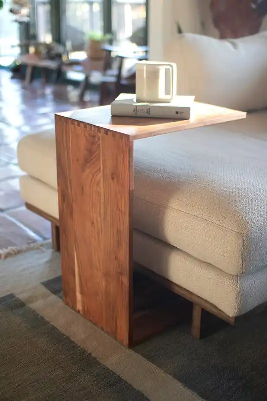 Acacia Wood Sofa Accent Table By Kalalou Last Chance
