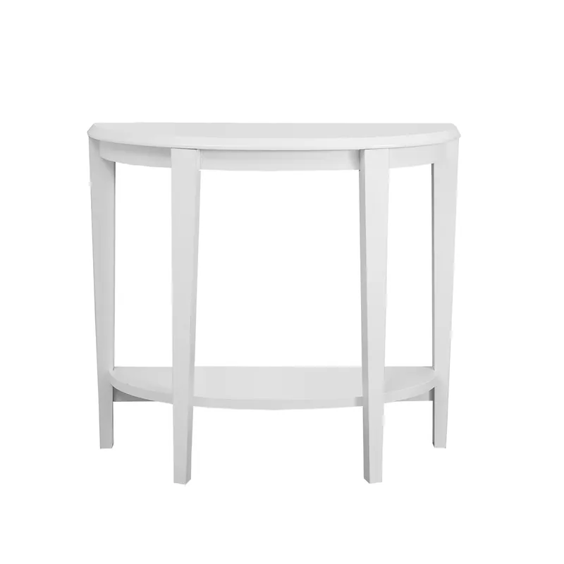 Hot Deal 33" White End Table With Shelf By Homeroots