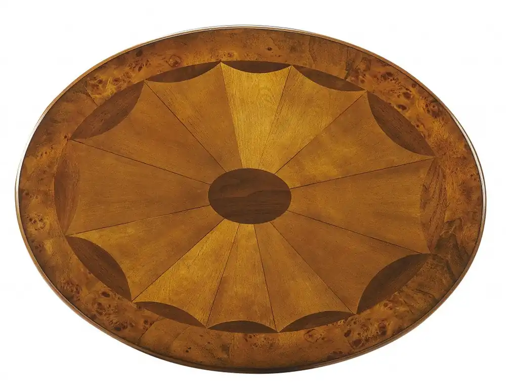 Olive Ash Burl Oval Accent Table By Homeroots Instant Buy