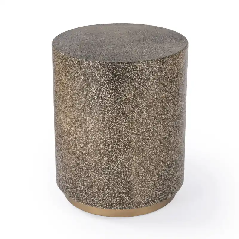 24" Gold Manufactured Wood Rectangular End Table By Homeroots Deal