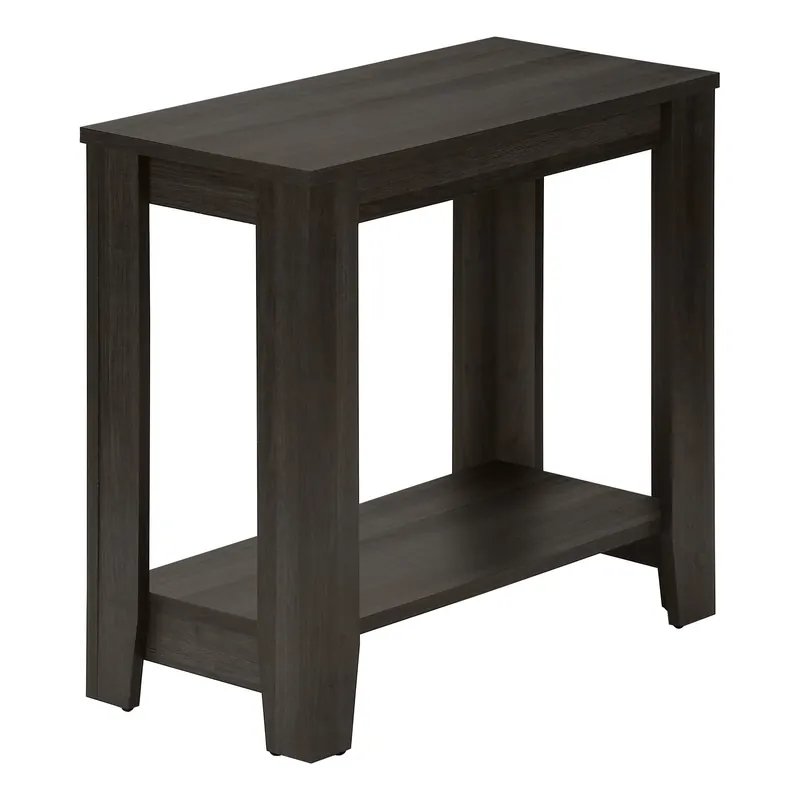 22" Oak End Table With Shelf By Homeroots Weekend Sale