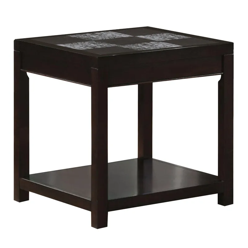 Reduced Price 24" Espresso Rectangular Coffee Table By Homeroots