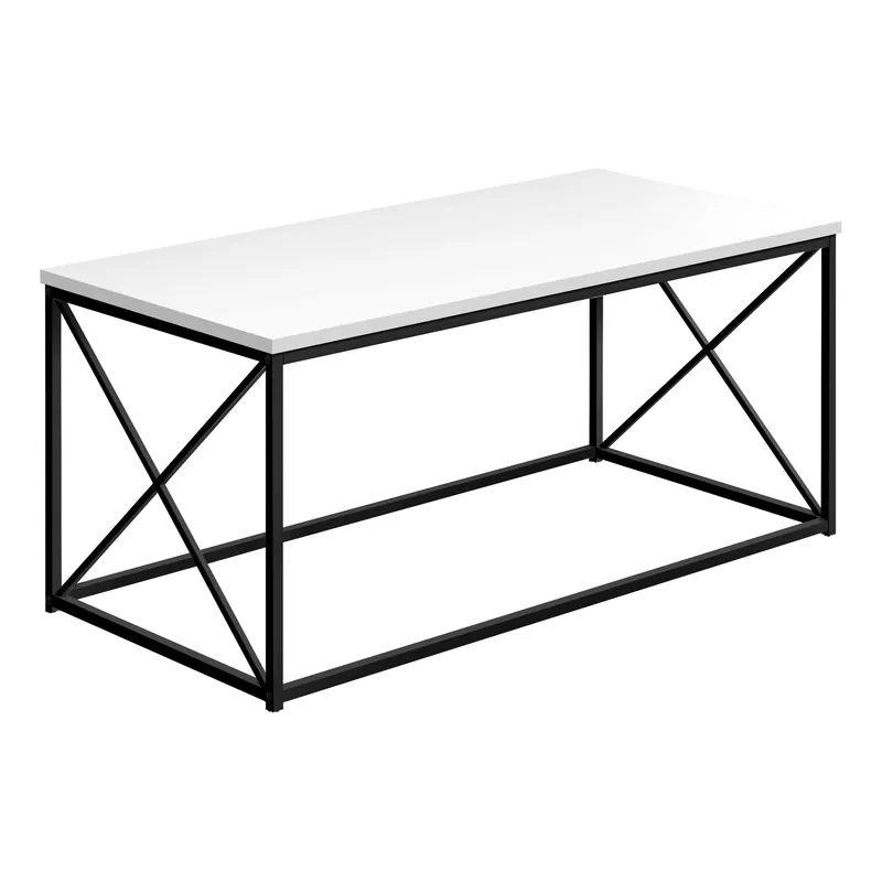 41" White Rectangular Coffee Table By Homeroots Limited Offer