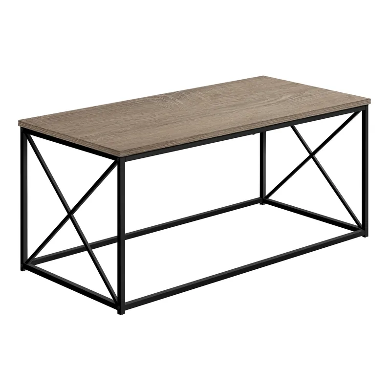 Wholesale 41" Dark Taupe Rectangular Coffee Table By Homeroots
