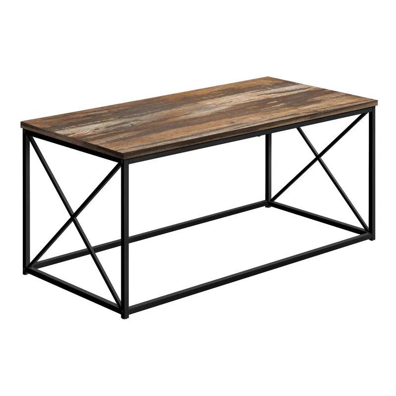 41" Brown Rectangular Coffee Table By Homeroots Markdown