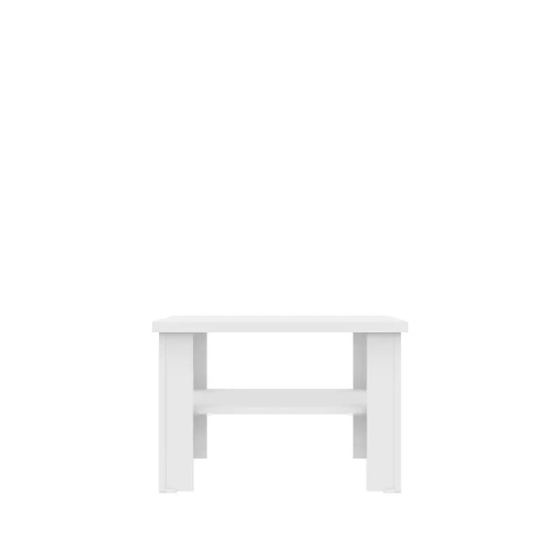 36" White End Table By Homeroots While Supplies Last