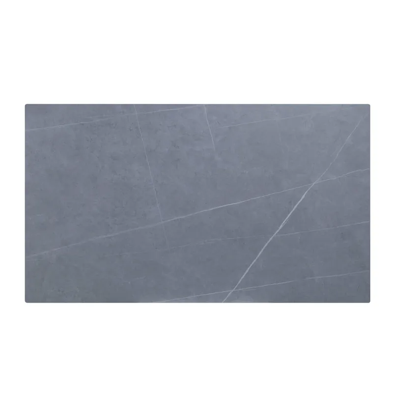 Fan Favorite 52" Sintered Stone And Dark Brown Sintered Stone Rectangular Coffee Ta