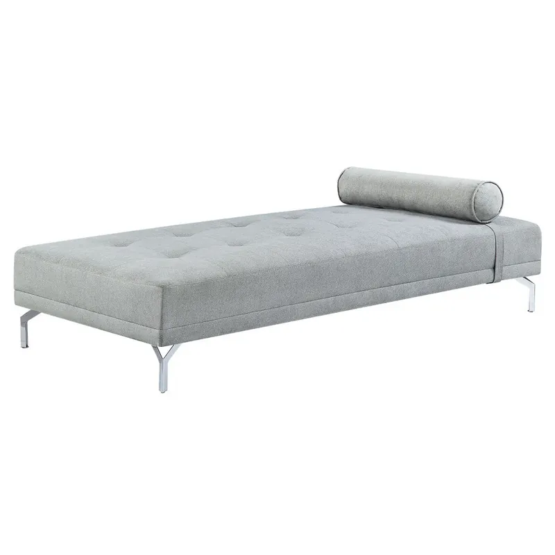74" Gray Velvet And Black Sofa By Homeroots Must Have
