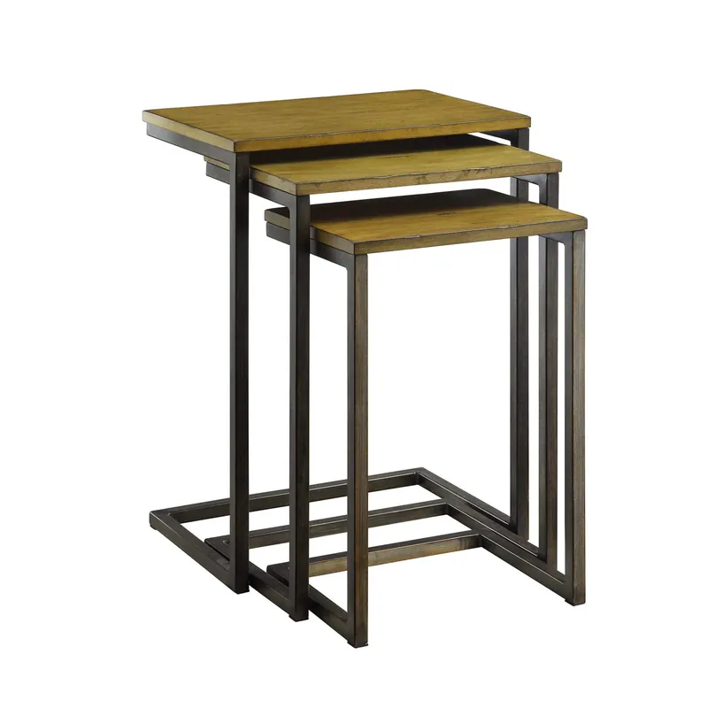 24" Gold Glass Rectangular End Table By Homeroots Handmade