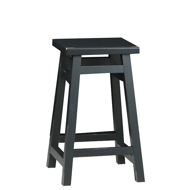 Price Drop 24" Black Backless Counter Height Bar Chair With Footrest By Homeroots