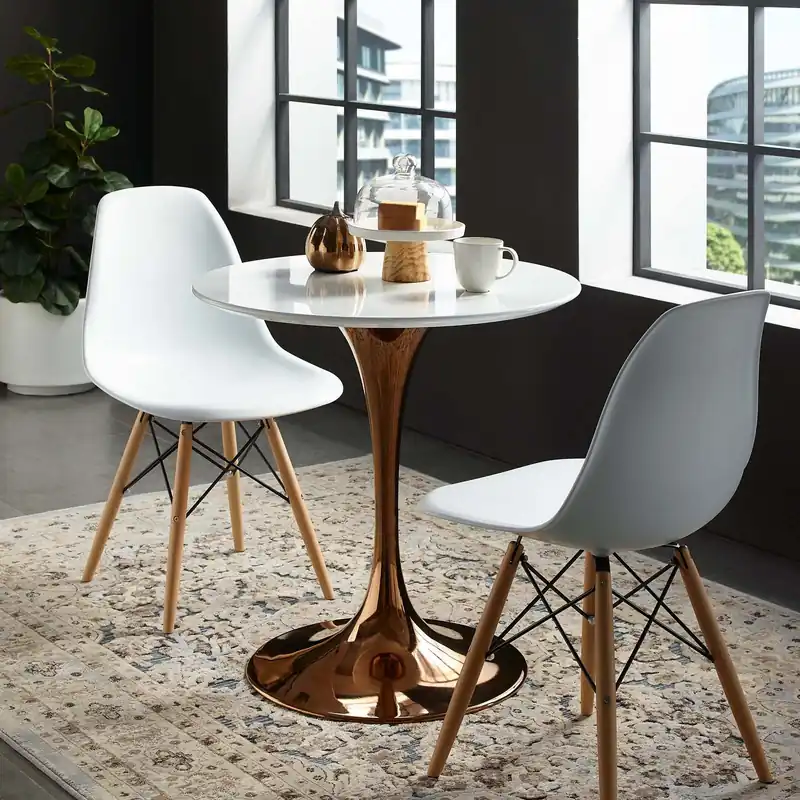Lippa 28" Round Wood Top Dining Table By Modway - EEI-3217 Exclusive