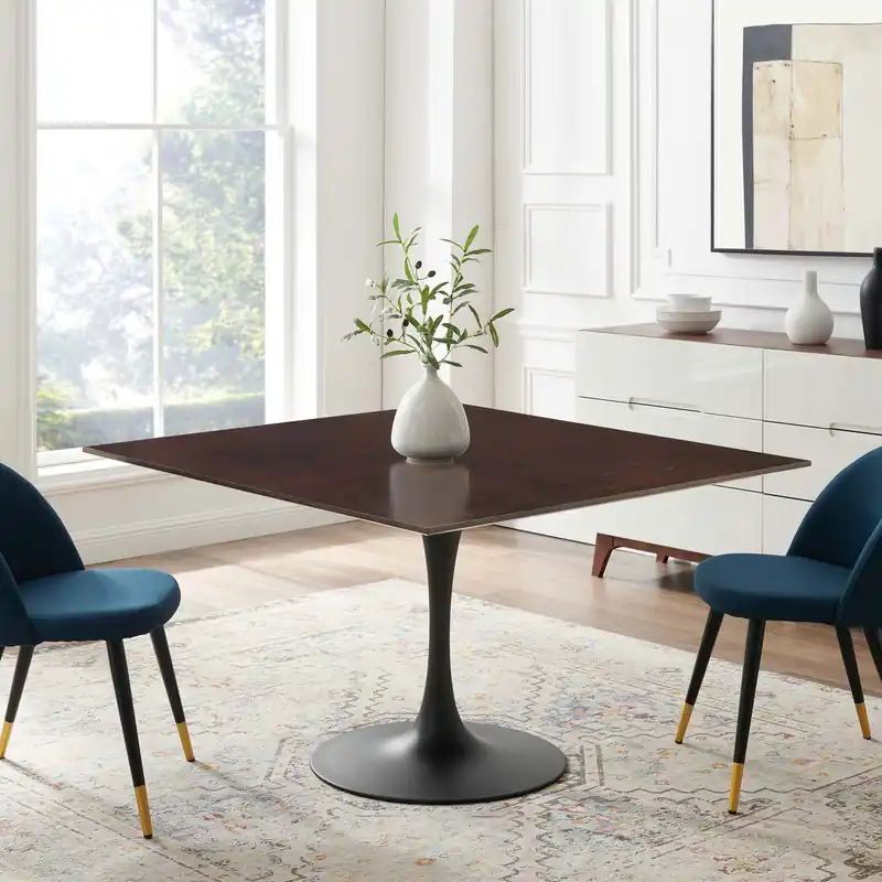 Lippa 47" Wood Square Dining Table By Modway - EEI-4875 Fast Shipping