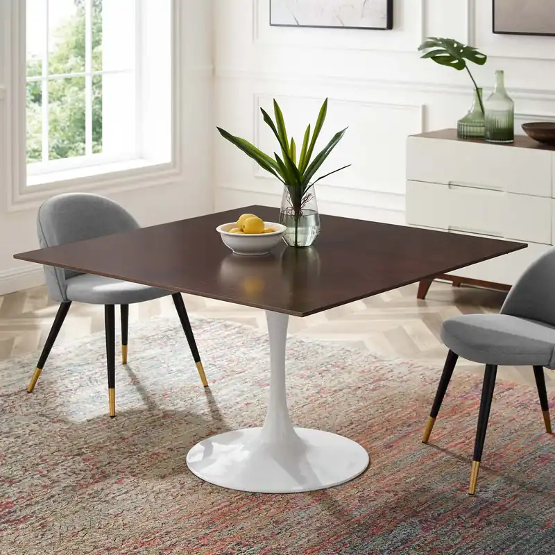 Free Delivery Lippa 47" Square Dining Table By Modway - EEI-5179