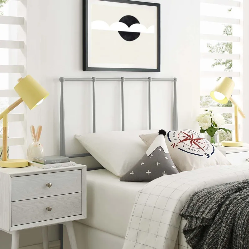 Kiana Twin Metal Stainless Steel Headboard By Modway - MOD-6103 Last Chance