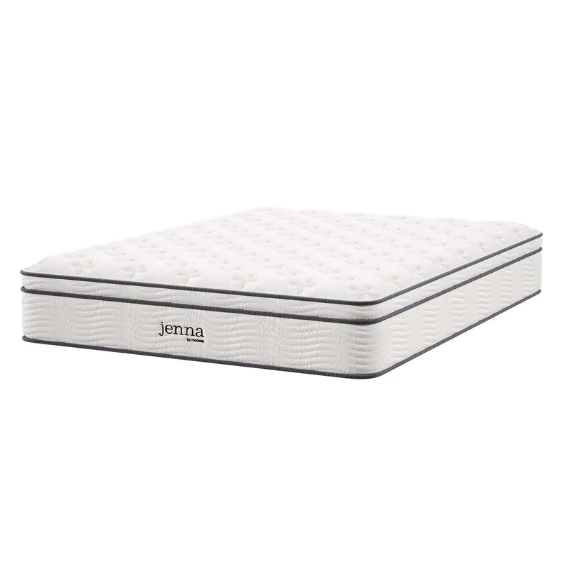 Jenna 12" Innerspring and Foam California King Mattress By Modway - MO Discount