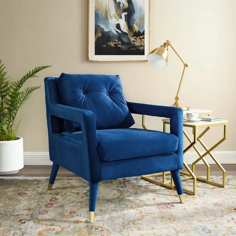 Place Order Premise Accent Lounge Performance Velvet Armchair By Modway - EEI-3457