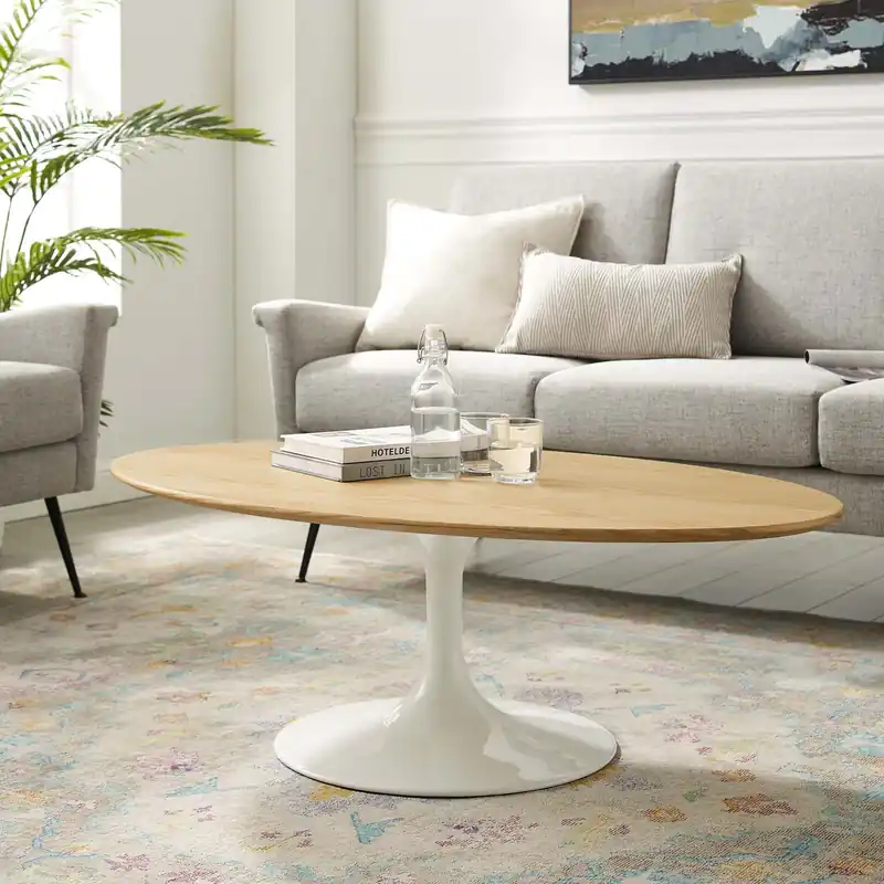 Seasonal Sale Lippa 48" Oval Coffee Table By Modway - EEI-5190