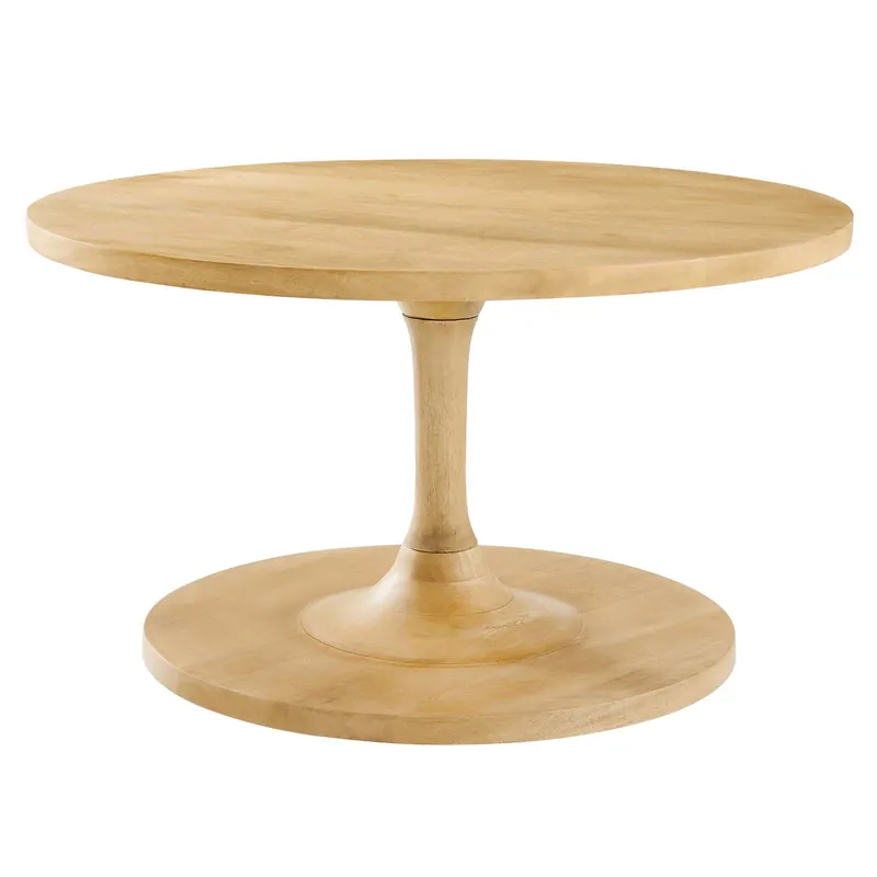 Lina Round Wood Coffee Table By Modway - EEI-6574 Best Choice