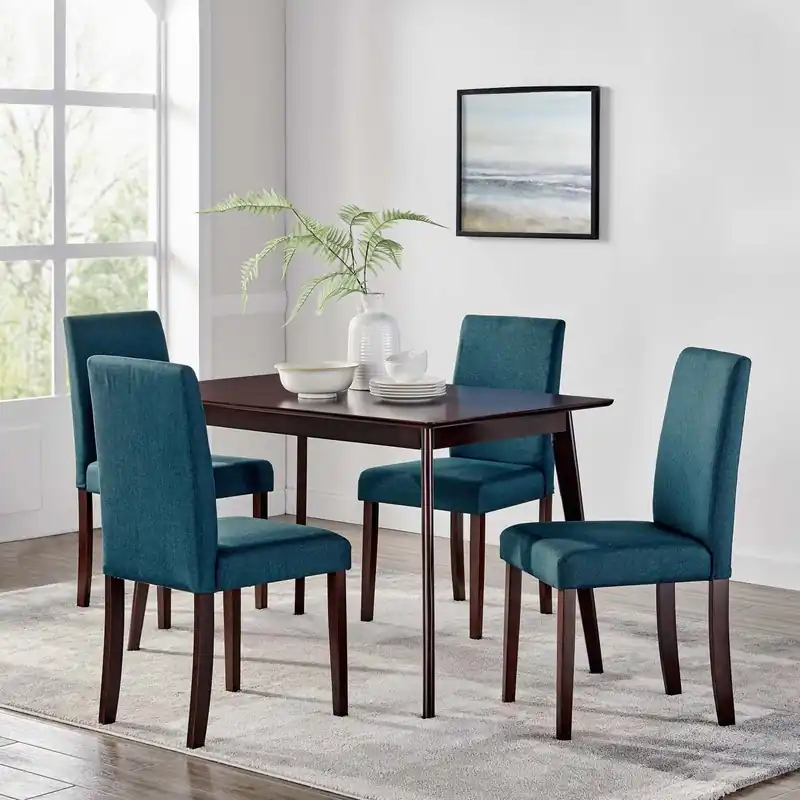 Prosper 5 Piece Upholstered Fabric Dining Set By Modway - EEI-4179 Instant Buy