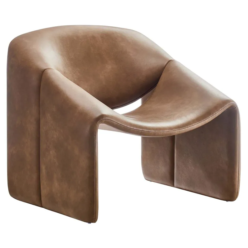 Best Price Vivi Vegan Leather Accent Chair By Modway - EEI-6768