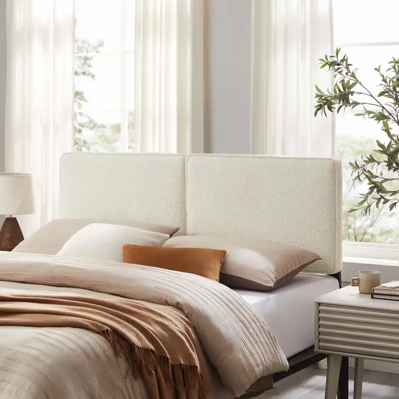 Lindee Boucle Fabric Full Headboard By Modway - MOD-7147 Original