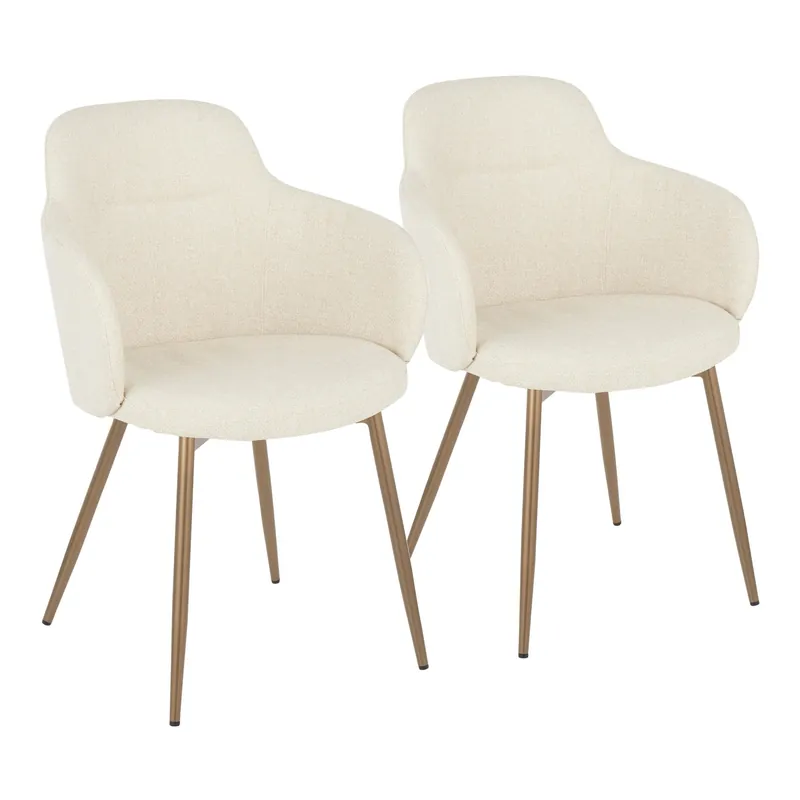 Professional Grade Boyne Chair - Set of 2 By LumiSource - CH-BOYNEFB-HLC2 ANCUCR2