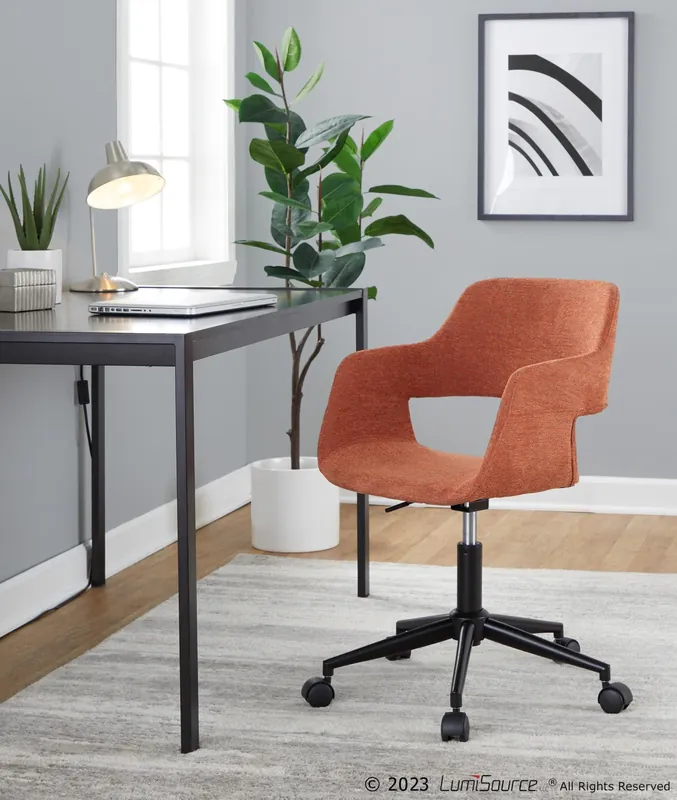 Margarite Task Chair By LumiSource - OC-MARGFB1 BKO1 Limited Edition