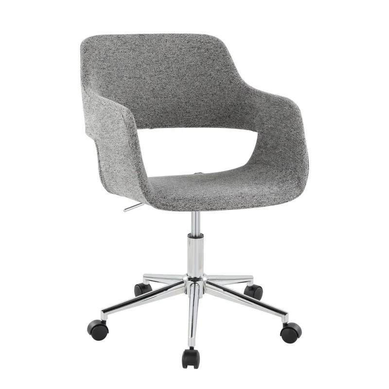 Top Pick Margarite Task Chair By LumiSource - OC-MARGFB1 CHRGY1