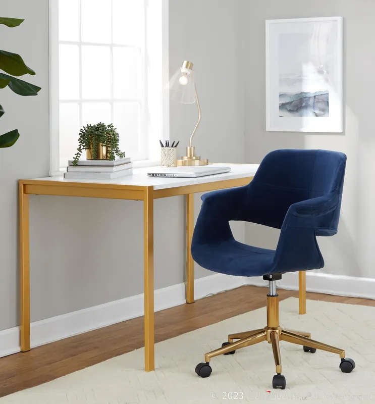 Holiday Sale Vintage Flair Office Chair By LumiSource - OC-VFLV1 AUBU1
