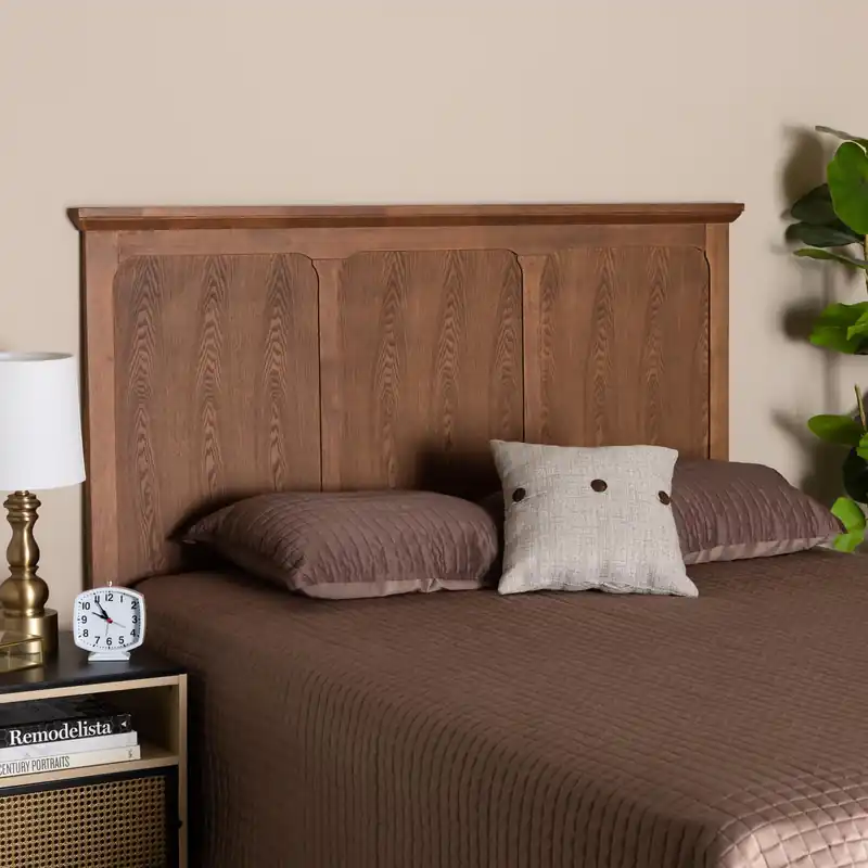 Popular Baxton Studio Alarice Classic and Traditional Ash Walnut Finished Wood