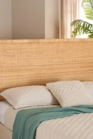 Baxton Studio bali & pari Adelyn Modern Bohemian Natural Brown Rattan Final Sale
