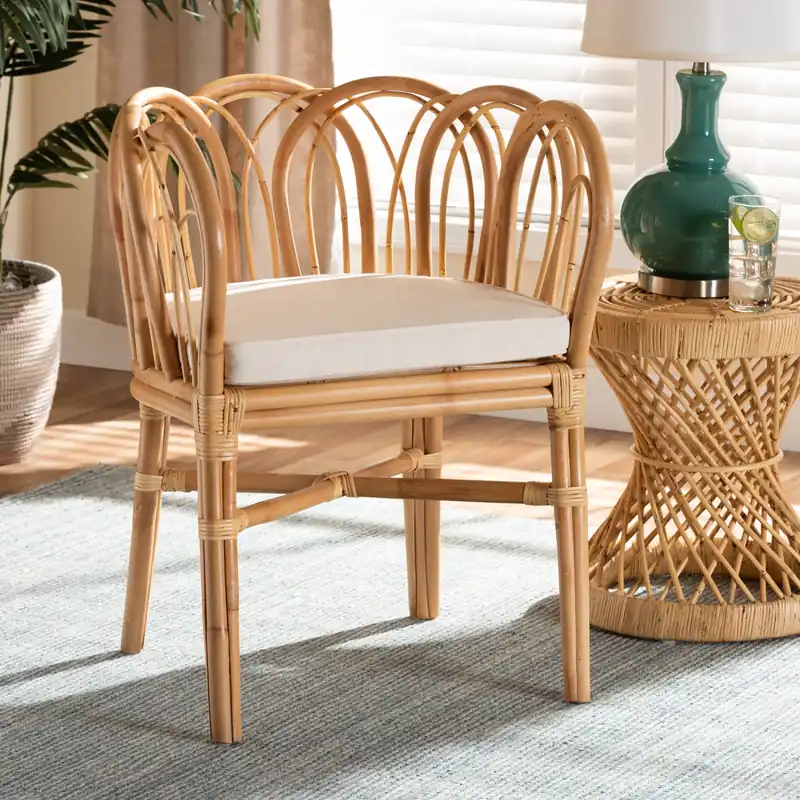 Latest Baxton Studio bali & pari Melody Modern and Contemporary Natural Finis